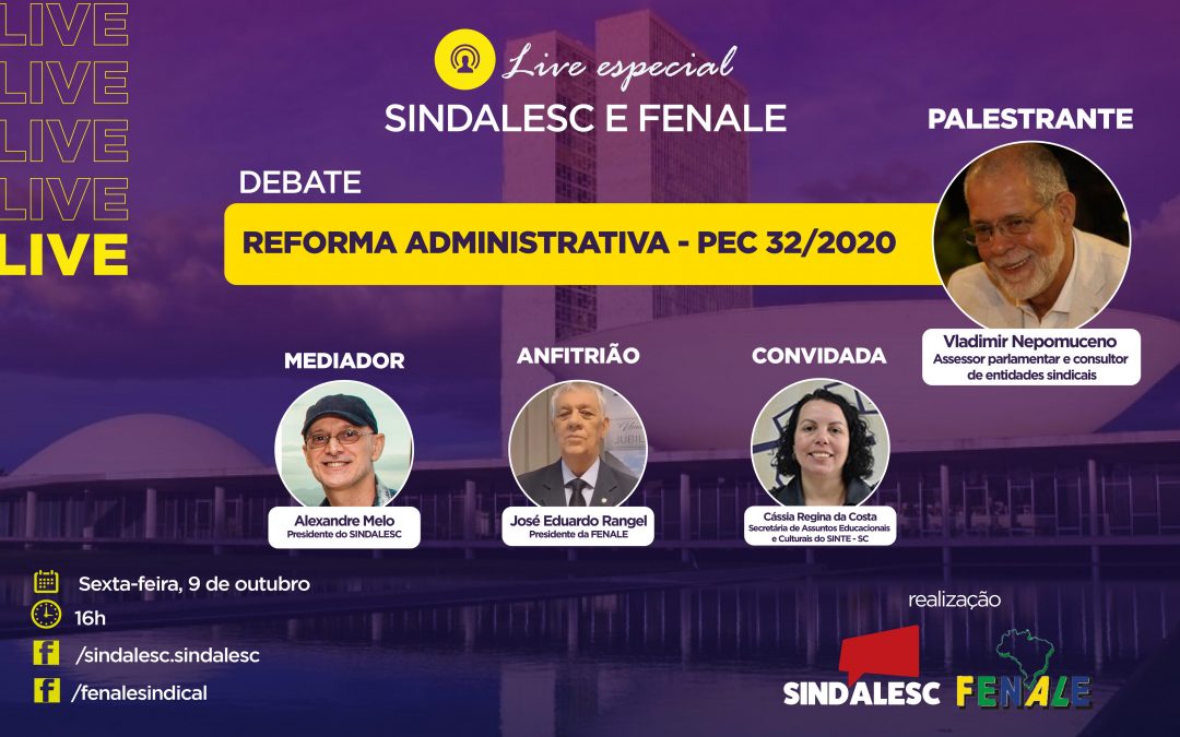 Live ” Reforma Administrativa – PEC 32″