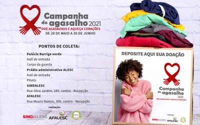 Campanha do Agasalho conta com cinco pontos de coleta