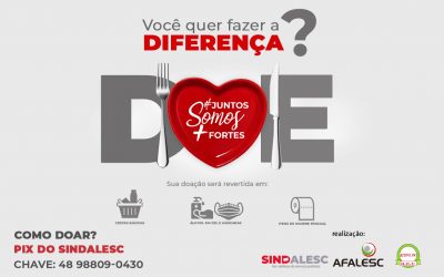 Você quer fazer a diferença? DOE!