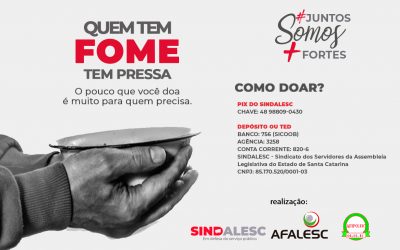 Quem tem fome, tem pressa