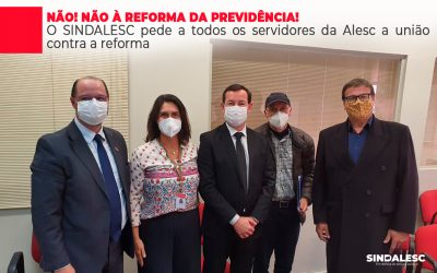 NÃO! Não à Reforma da Previdência!