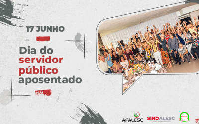 Homenagem aos servidores públicos aposentados