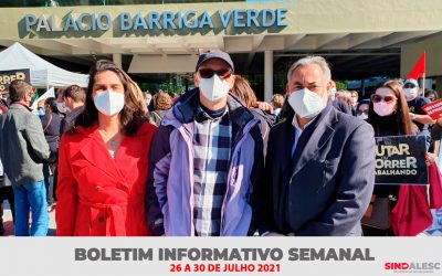Boletim Informativo Semanal (26 a 30/07)