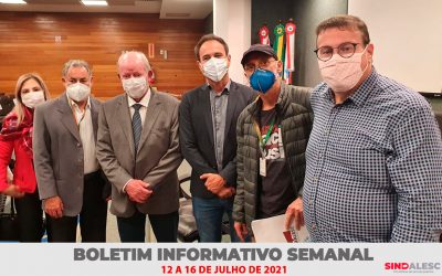 Boletim Informativo Semanal (12 a 16/07)