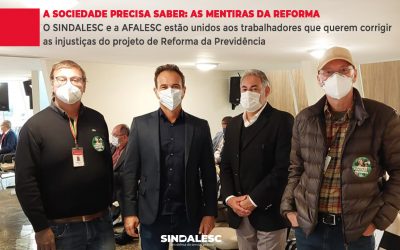 A sociedade precisa saber: As mentiras da Reforma