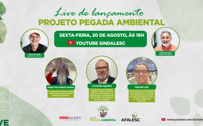 Live de Lançamento Projeto Pegada Ambiental – Participe!