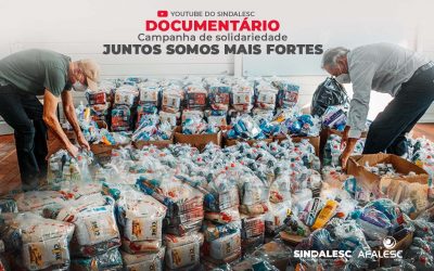 SINDALESC e AFALESC lançam documentário no Youtube