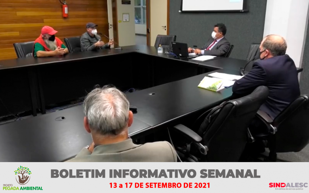 Boletim Informativo Semanal (13 a 17/09)