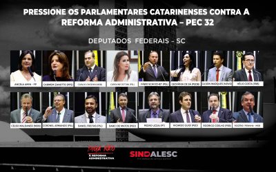 Na pressão contra PEC 32