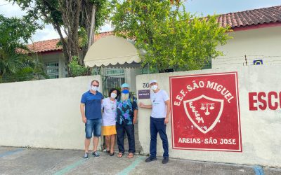 A Pegada Ambiental foi conhecer o Colégio São Miguel.