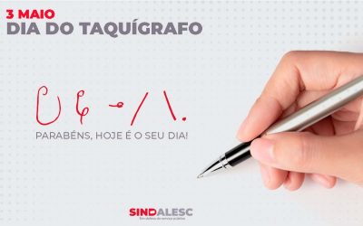 3 de maio – o Dia do Taquígrafo