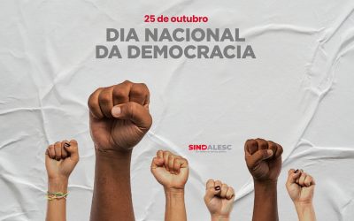 25 de outubro é o Dia Nacional da Democracia