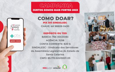 CAMPANHA JUNTOS SOMOS MAIS FORTES 2023