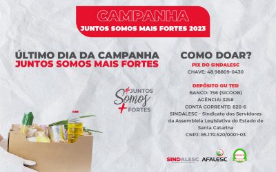 Hoje é o último dia