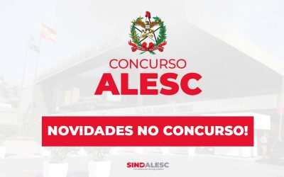 Novidades no Concurso da Alesc