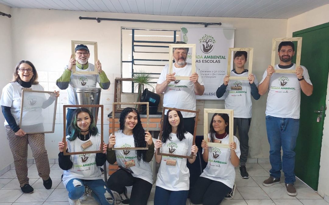 Projeto Pegada Ambiental na Escola Estadual Jurema Cavalazzi