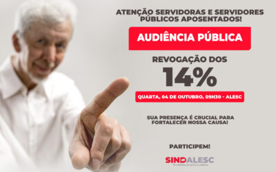 Audiência Pública: Revogação dos 14%