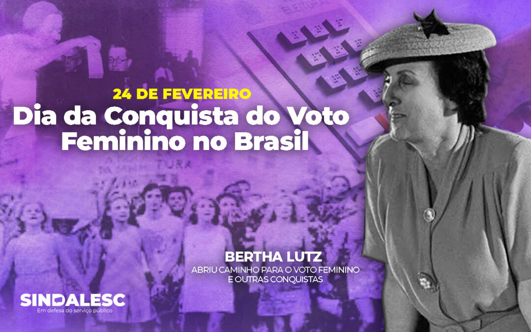 Dia da conquista do voto feminino no Brasil