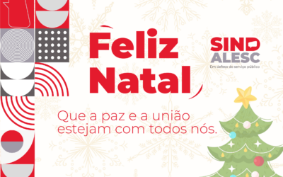 SINDALESC deseja que o espírito natalino inspire atitudes de paz, compreensão e generosidade