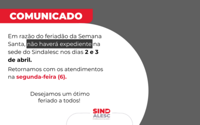 COMUNICADO – EXPEDIENTE SEMANA SANTA