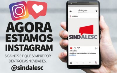 Novidade: Estamos no Instagram