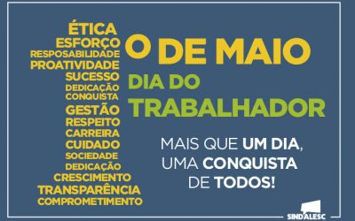 1º de maio – Dia do trabalhador