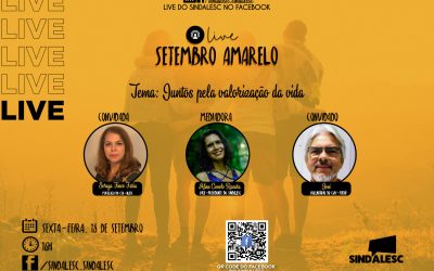 Live “Juntos pela valorização da vida”