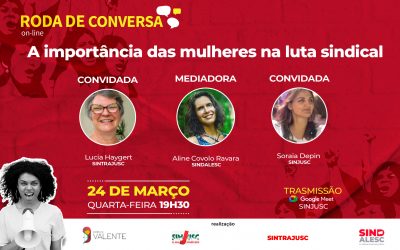 A importância das mulheres na luta sindical