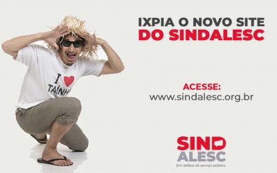 Depois de muito estudo e testes, o SINDALESC lança seu novo site