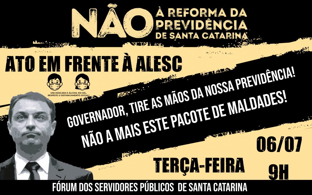 DIA DE LUTA CONTRA A REFORMA DA PREVIDÊNCIA