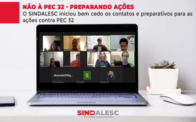 NÃO À PEC 32 – Preparando ações