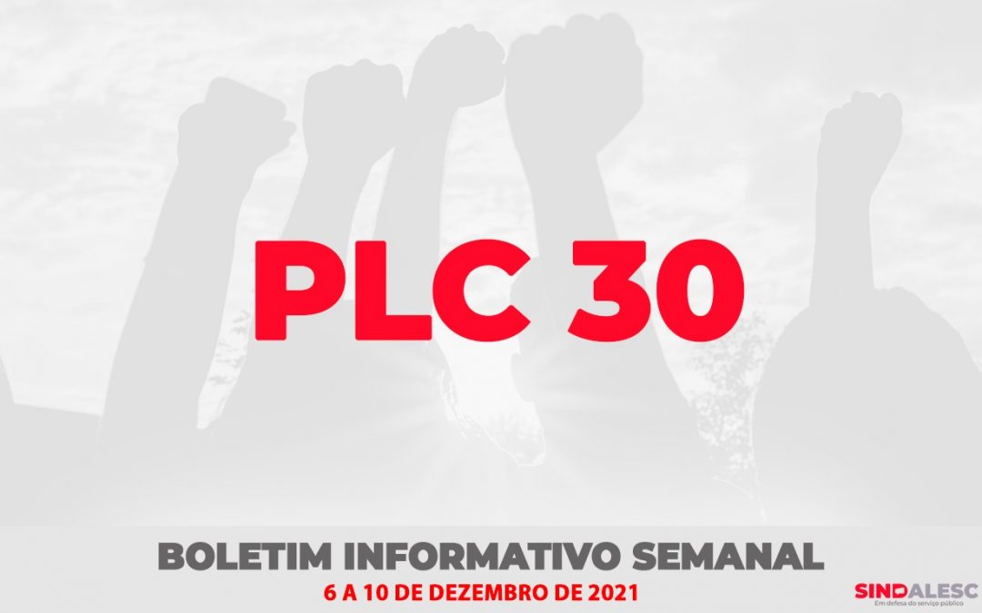 Boletim Informativo Semanal (06 a 10/12)