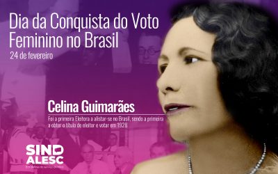 Há 91 anos, pela primeira vez, o Código Eleitoral assegurou o direito ao voto às mulheres no país.