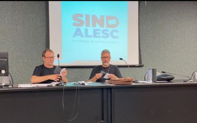 A Chapa 1, Juntos avançamos mais, foi eleita para a direção executiva do SINDALESC