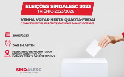 VENHA VOTAR NESTA QUARTA-FEIRA!
