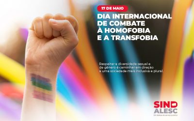 17 de maio é uma data que simboliza a luta por direitos humanos e pela diversidade sexual, contra a violência e o preconceito.