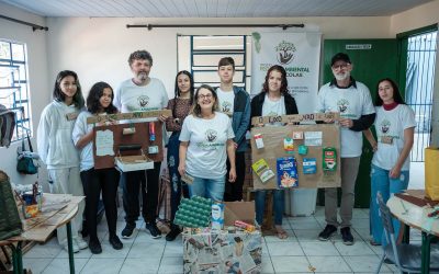 Projeto Pegada Ambiental desenvolve oficina permanente de reciclagem do papel 